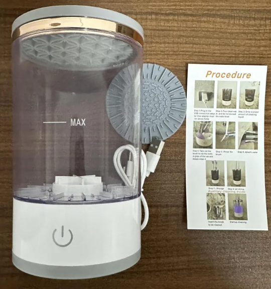 Brush Spa Automatic Makeup Brush Cleaner