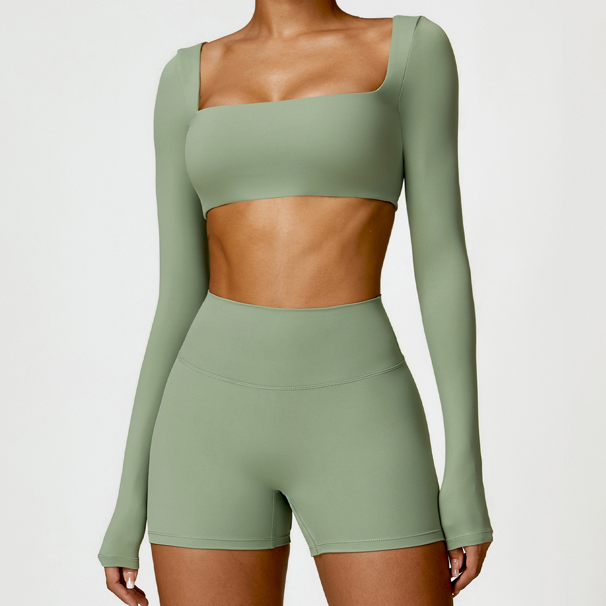 Mia Selects SculptFit™ Long Sleeve Activewear Set