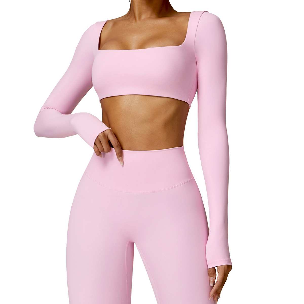 Mia Selects SculptFit™ Long Sleeve Activewear Set