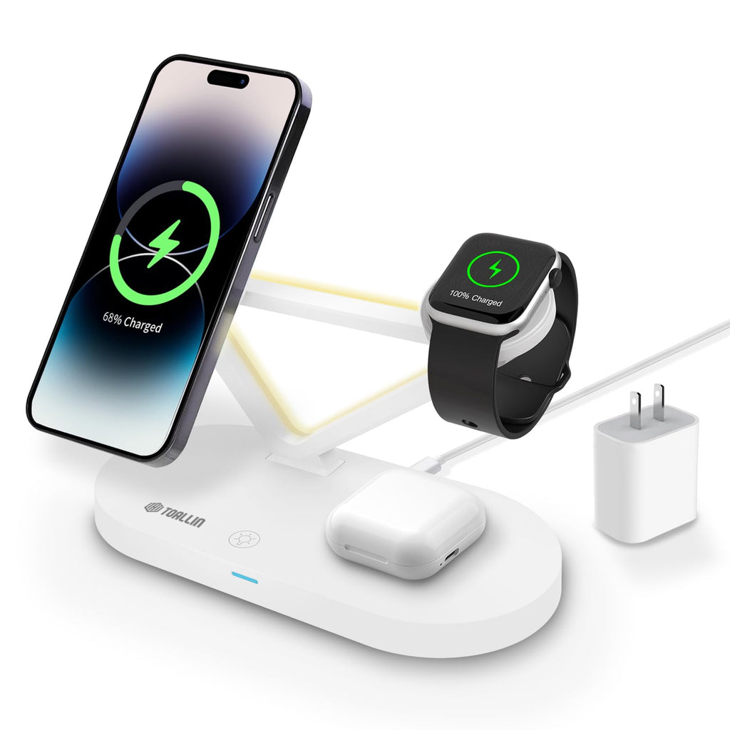 5-in-1 Magnetic Wireless Charging Station
