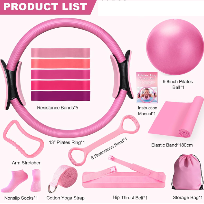 FlexFlow™ 13-Piece Pilates Starter Kit