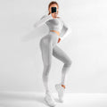 Mia Selects Seamless Stripe Activewear Set