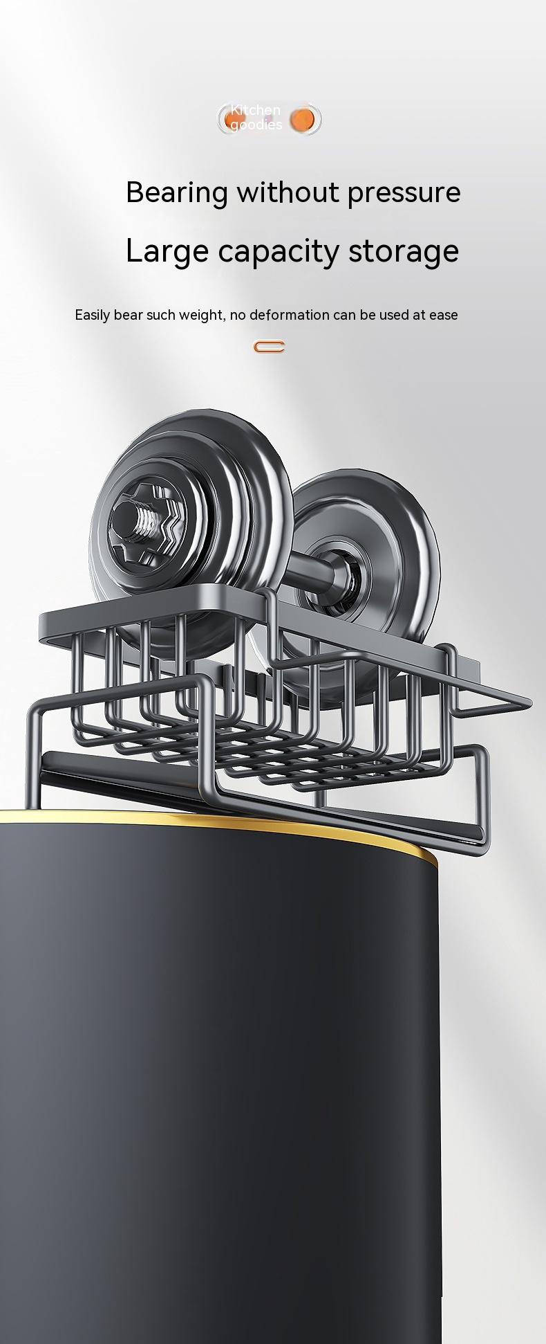 SinkSide Organizer | Multifunctional Kitchen Sink Rack