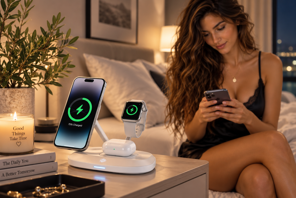 5-in-1 Magnetic Wireless Charging Station