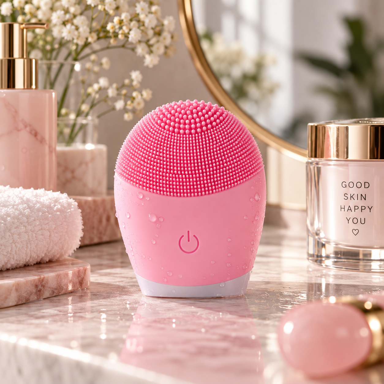 Ultrasonic Facial Cleansing Brush