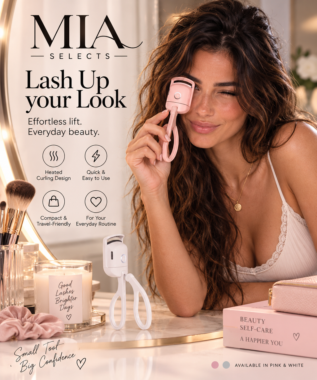 Portable Electric Heated Eyelash Curler