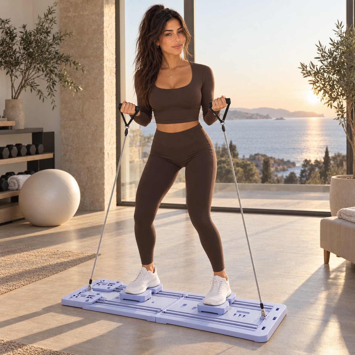 Compact Pilates Sliding Board