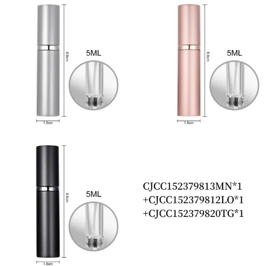 Pocket Perfume Atomizer  Refillable Travel Spray