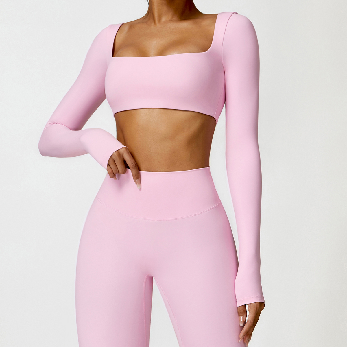 Mia Selects SculptFit™ Long Sleeve Activewear Set