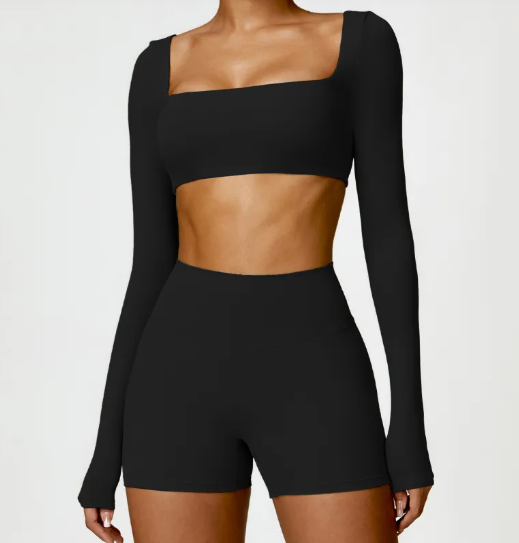 Mia Selects SculptFit™ Long Sleeve Activewear Set