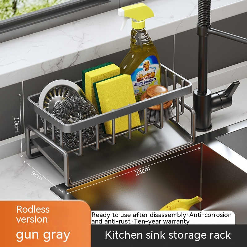 SinkSide Organizer | Multifunctional Kitchen Sink Rack