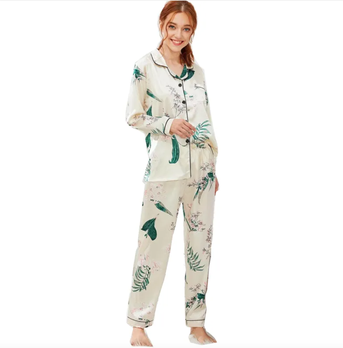 Women's Elegant Two-Piece Pajama Set