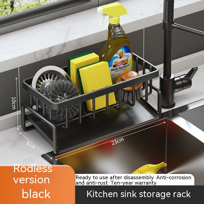 SinkSide Organizer | Multifunctional Kitchen Sink Rack