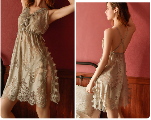 Luna Lace Women's Lace Nightdress